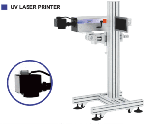 Marcadora Láser UV para plásticos y vidrio